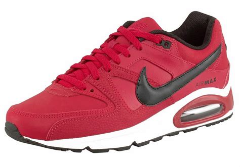 Nike Air Max Command Schwarz Silber Rot Herren 